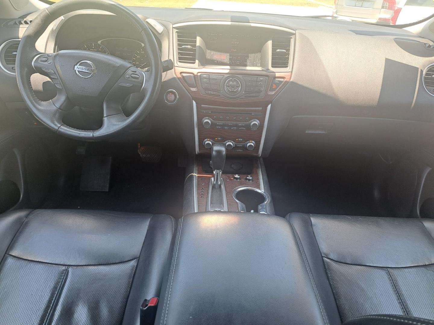 2017 Black /BLACK Nissan Pathfinder (5N1DR2MM2HC) , located at 1181 Aurora Rd, Melbourne, FL, 32935, (321) 241-1100, 28.132914, -80.639175 - Photo#3